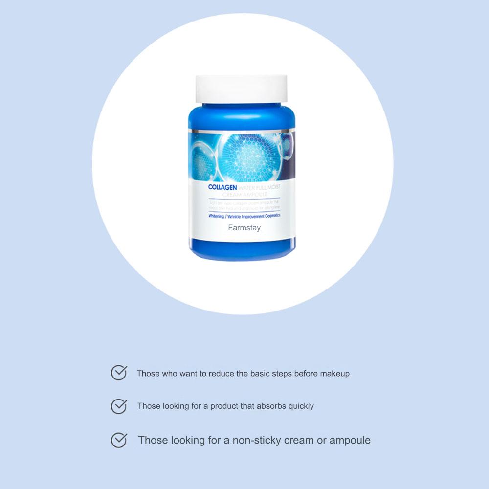 Farmstay Colagen Waterfull Moist Cream Fiola 250ml