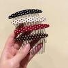 Non-Slip Comb Clip Headwears Bangs Hair Clip New Hair Side Combs  for Princess Hair Accessories