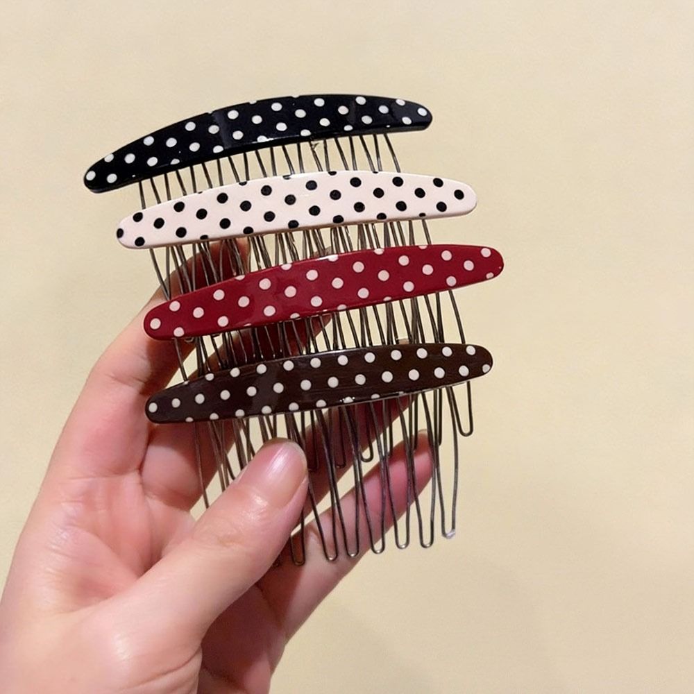 Non-Slip Comb Clip Headwears Bangs Hair Clip New Hair Side Combs  for Princess Hair Accessories