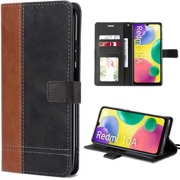 Coque - E.F.CONNECTION - Xiaomi Redmi 10A - Souple - Anti-Rayures - Rabat