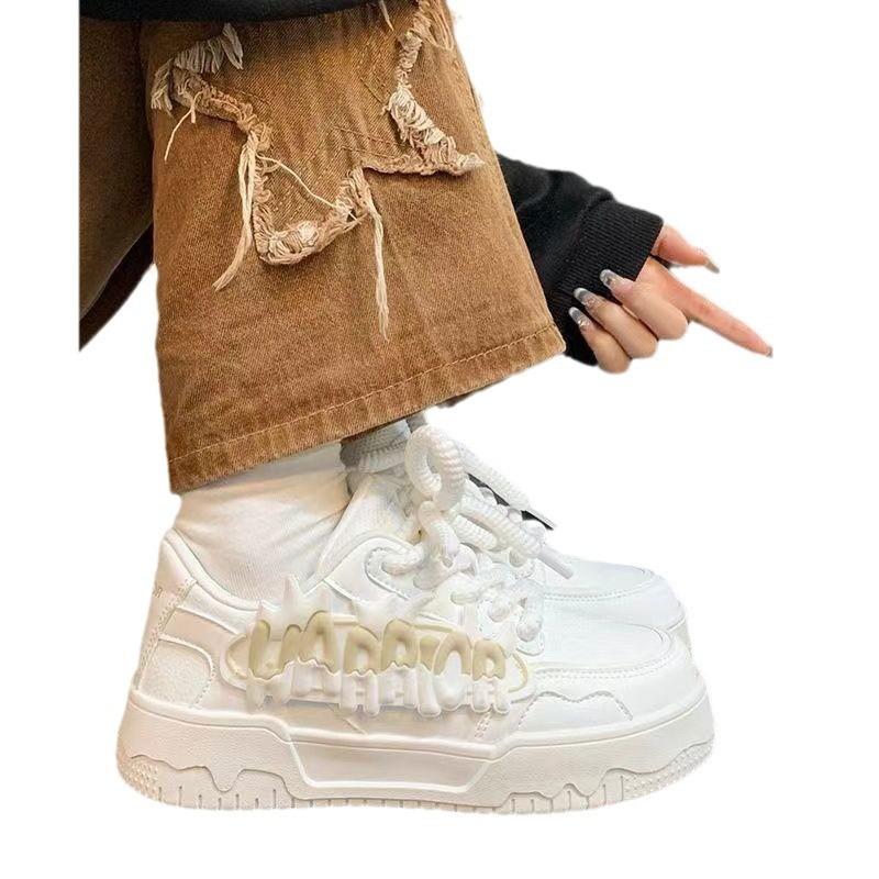 Trendy Women's Shoes Summer New Cute Little White Shoes Student Campus Sports and Leisure Shoes