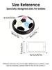1 Stück Schwebender Fußball Kinder Interaktiver Fußball Elektrisch Indoor Eltern-Kind Interaktives Sportspielzeug Kreatives Sportspielzeug