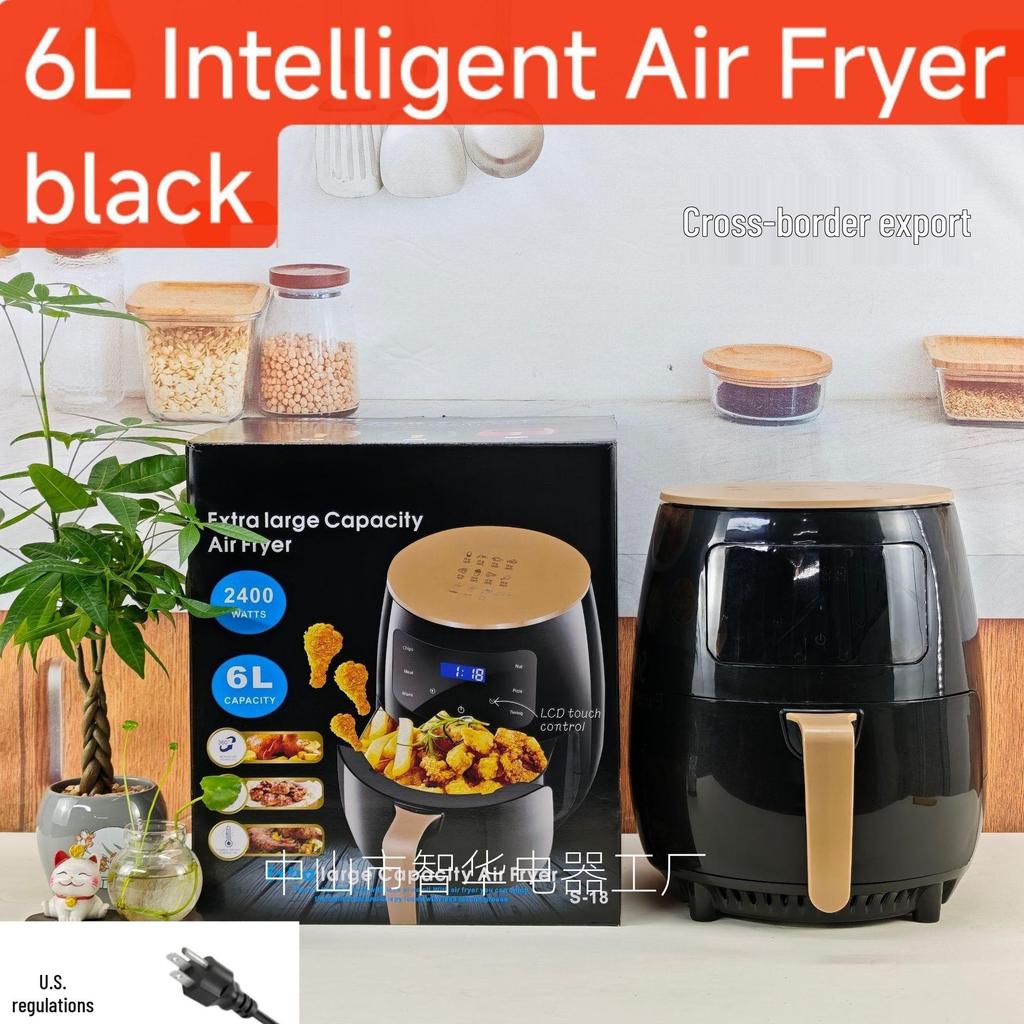 Touch Screen Air Fryer: Large Capacity, Oil-Free, Multi-Function