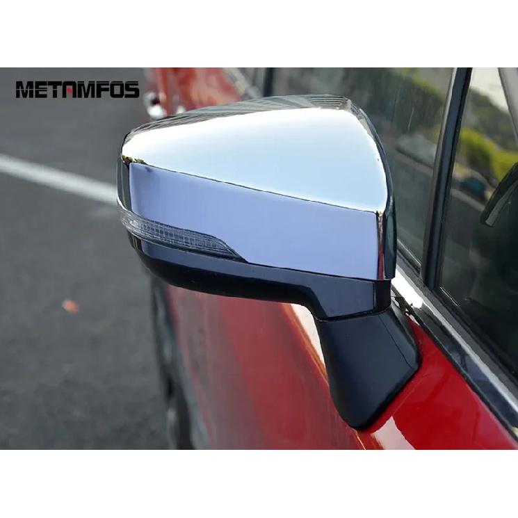 For Subaru XV Crosstrek 2018-  Impreza 2016- Carbon Fiber Rearview Side Door Mirror Cover Trim Exterior Accessories