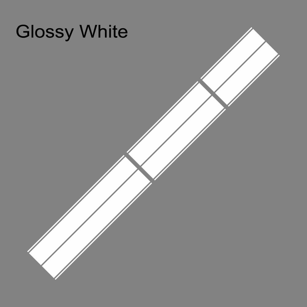 

Car Hood Roof Tail Whole Racing Sport Styling Stripes Line Vinyl Stickers For Ford Mustang Ecobosst Shelby GT Tuning Accessories Glossy White