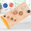 Cross-Border Solar System Wooden Puzzle - Planet Board for Early Education