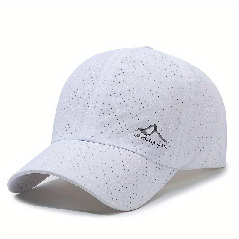 Summer Quick-Drying Men's Baseball Cap Sun Hat Women's Sports Cap Camping Hat