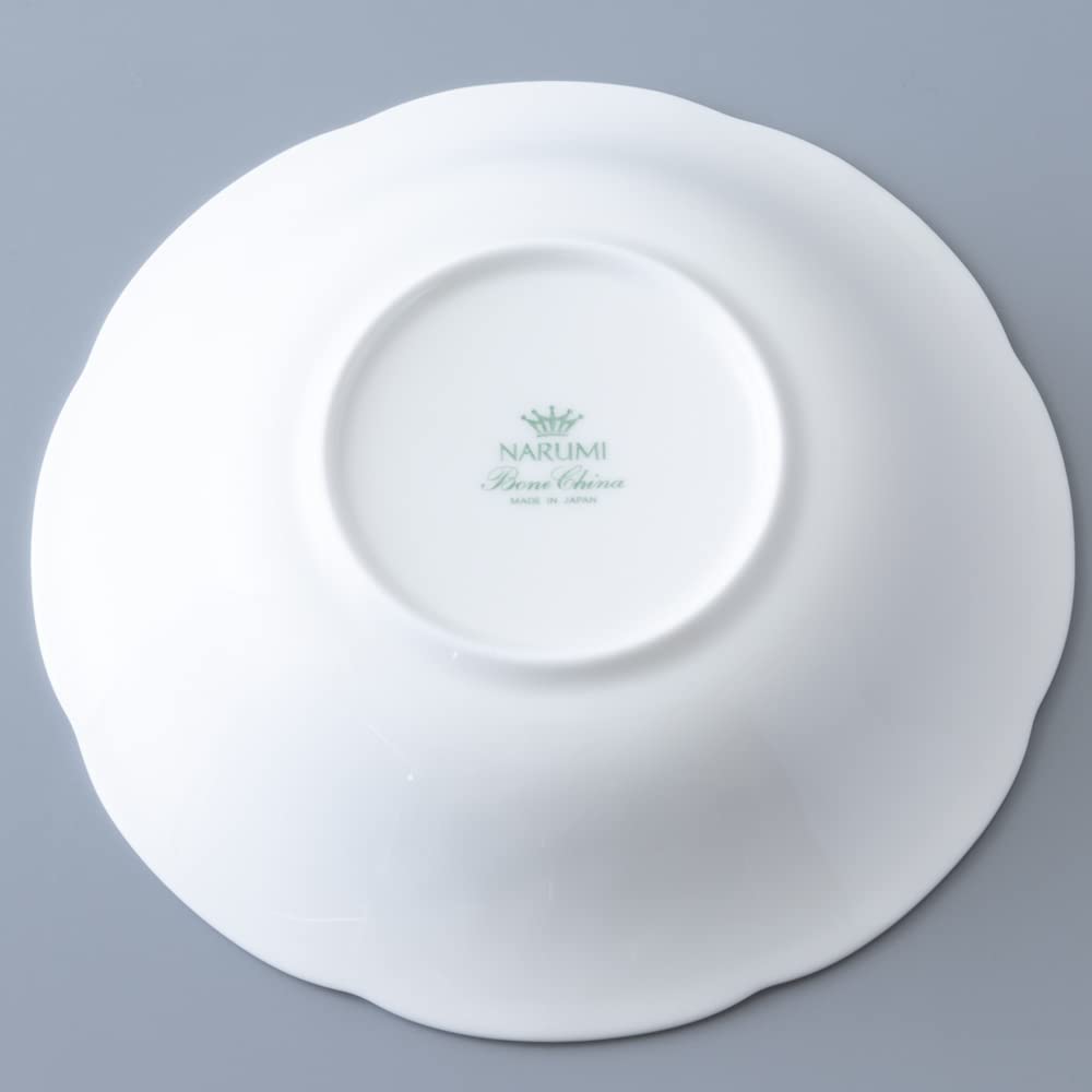 NARUMI Bowl and Plate Gift 16cm Grape Cute Relief Set of Microwave and Dishwasher Made in Gift Set, Gallery, White, Pattern, Design, 5, Gift, Safe,