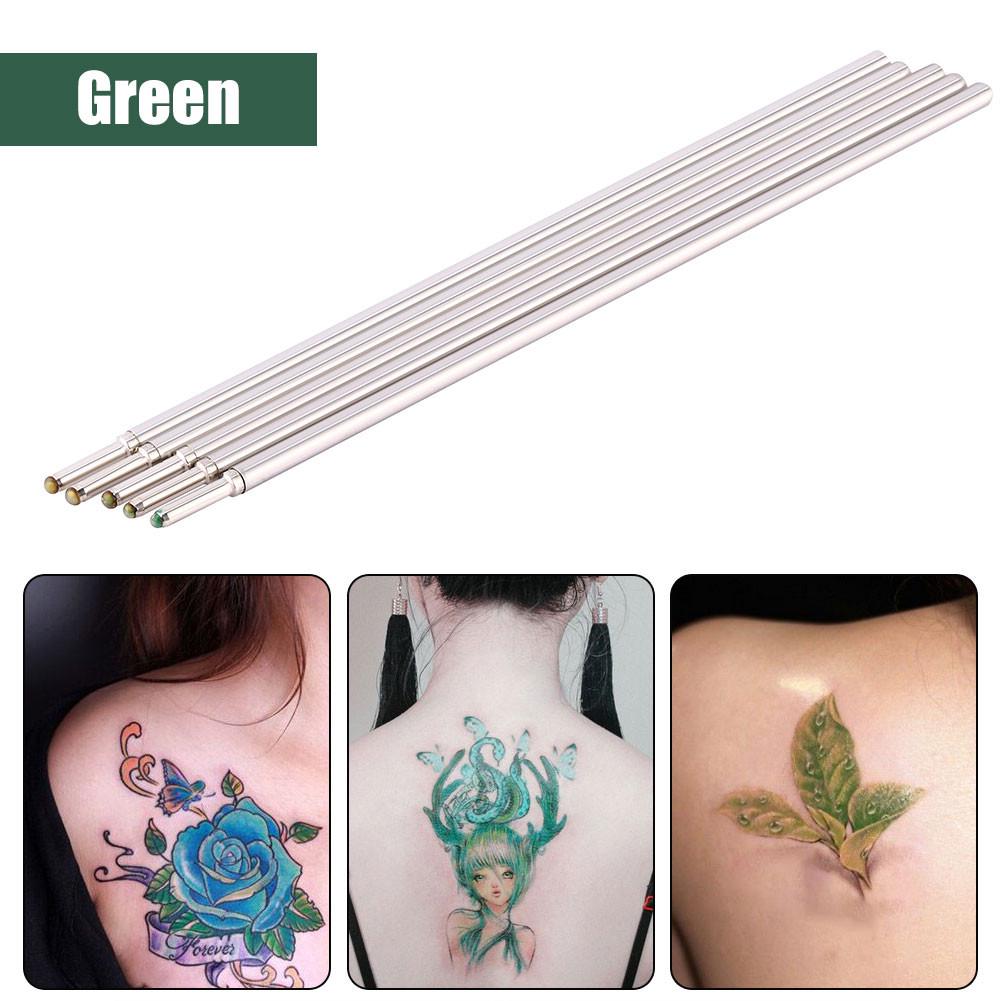 

5 шт. ручка для татуировки Doodler Surfer Medical Tattooing Pen Cores Tattoo Supply Green