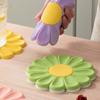 Daisy Flower Heat Insulation Mat Simple and Durable Cute Japanese Silicone Placemat Ins Coaster Anti-scalding Pot Mat