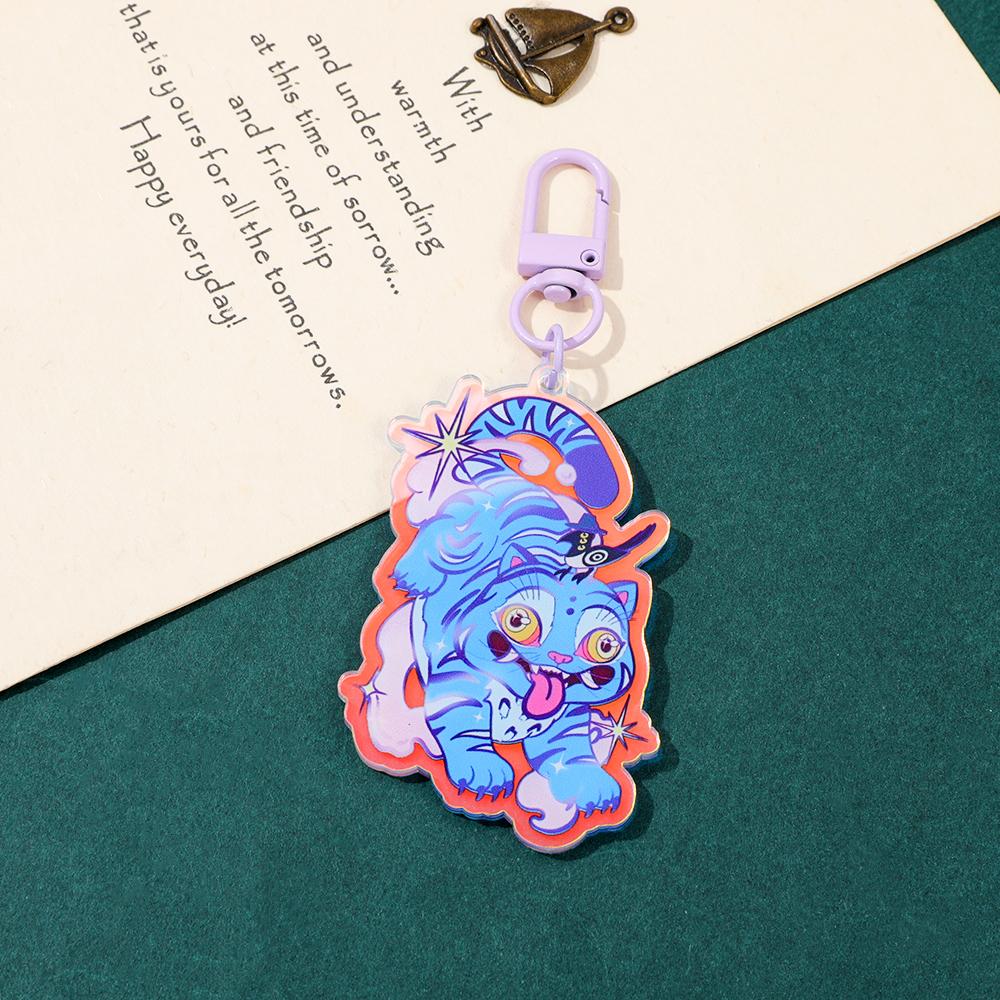 K-POP Demon Hunters Acrylic Bookmark with Tassels - Anime Rumi Mira Collectible Gift for Fans, Reading Marker Student Souvenir