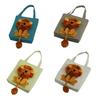 Yousheng Pet Carrying Bag Large Capacity Drawstring Hole Lion Modeling Pet Dog Cat Carrying Traveling Bag Pet Supplies
