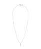 Febor Tulip Pearl Necklace_Silver