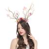 10Pcs Deer Antler Flower Crowns Headbands Tree Branches Headbands Antlers Headbands Cosplay Headdress Hair Accessories