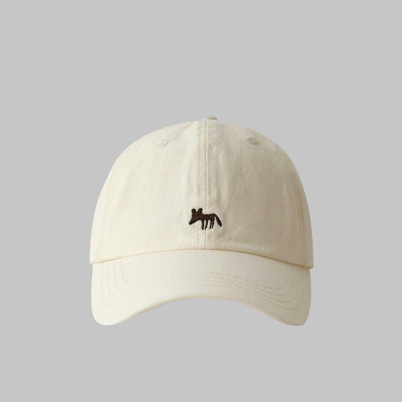 Cappellino da Baseball Ricamato Volpe Piccola Uomo e Donna con Visiera Larga Coprivolto Cappellino Piccolo con Visiera Cappello da Sole