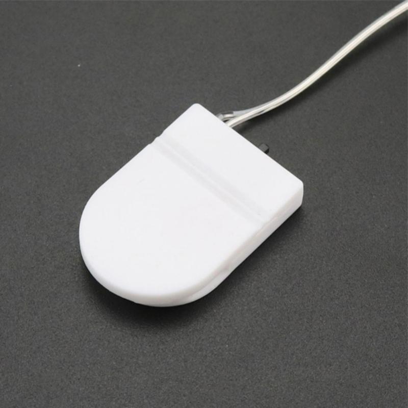 Pack of 10pcs Plastic CR2032 Coin Cell Holder Case Secure LIR2032 Storage Box for Calculators Key Remote Controls