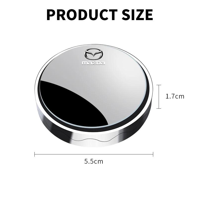 For Mazda Car Wide-angle 360 Degree Adjustable Clear Rearview Auxiliary Mirror Accessories For Mazda 3 6 Atenza Axela Demio CX3