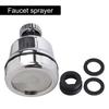 Water Tap Bubbler Extender 360 Rotate Kitchen Faucet Nozzle Aerator Water Saving Filter Spout Connector Bathroom Shower Head