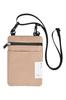 IFace Coverletti Handytasche (beige) [Smartphone-Tasche, Umhängetasche, Kompakt, Schlank, Leicht, Crossbody, Verstellbare Länge, Vertikaler Schultergurt]