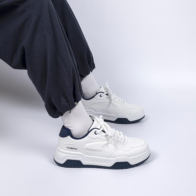 Global mesh breathable little white shoes men's ZHQ-HY935 summer versatile thick-soled heightening soft-soled lightweight sports shoes