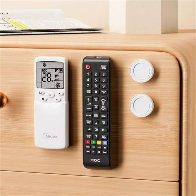 1/2/5/10/20PCS Remote Control Holder Magnetic Remote Control Holder Wall Mount Adhesive Strong Hold Home Office TV Remote Holder