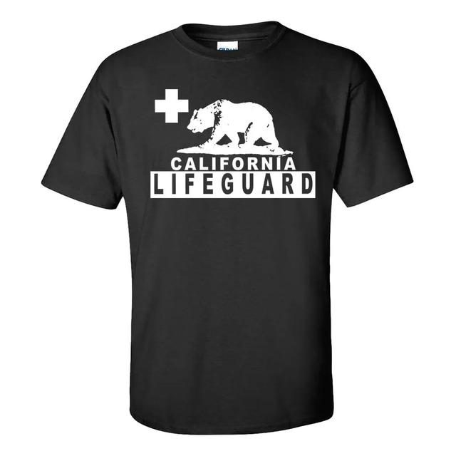 Camiseta California Lifeguard Bear Cross S