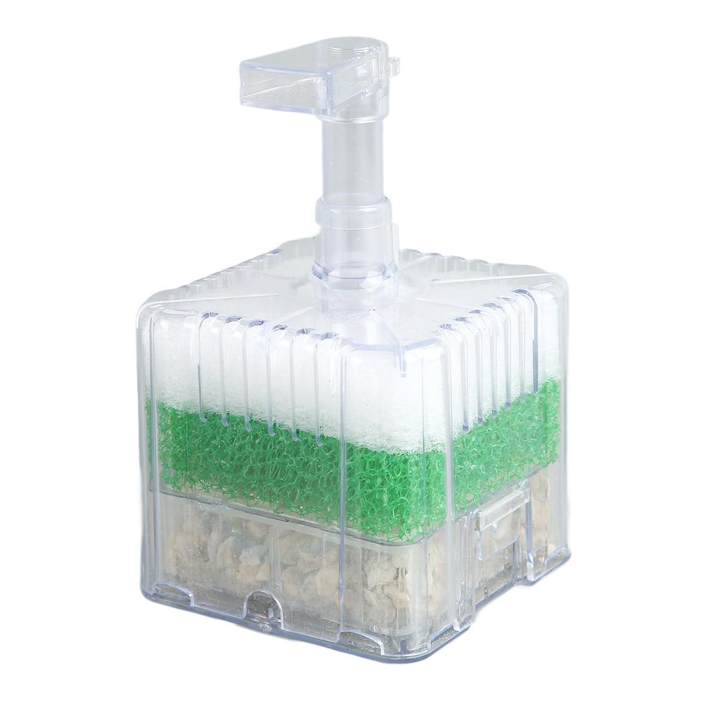 Aquarium Sponge Air Driven Filter Mini Multi Layer Filtration Fish Tank Biochemical Sponge Filter