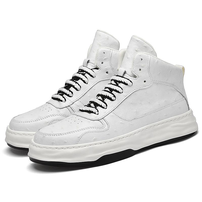 Módní Pánské Nízké Tenisky z Pravé Kůže Vysoké Kvality Pánské Pohodlné Základní Boty Pánské Šněrovací Ležérní Boty Klasické Skate Boty Pánské