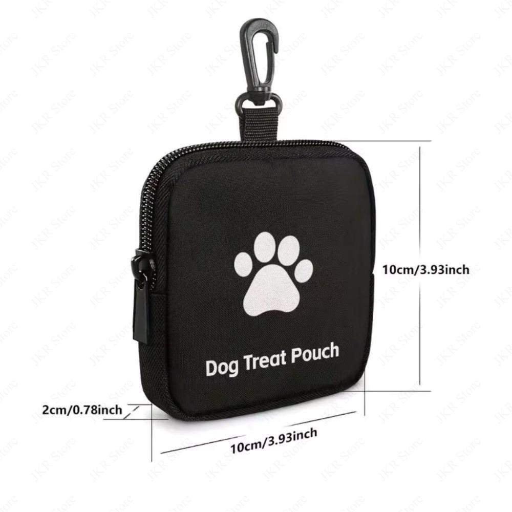 Outdoor Dog Treat Bag Portable Training Food Pouch Snack Pocket for Puppy Walking Obedience Reward Holder Pet Supply Use Clip