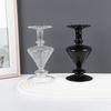 Nordic Style Trangle Strips Glass Vase Living Room Desktop Glass Hydroponic Dry Flower Planter Decorative Ornament Party Gift