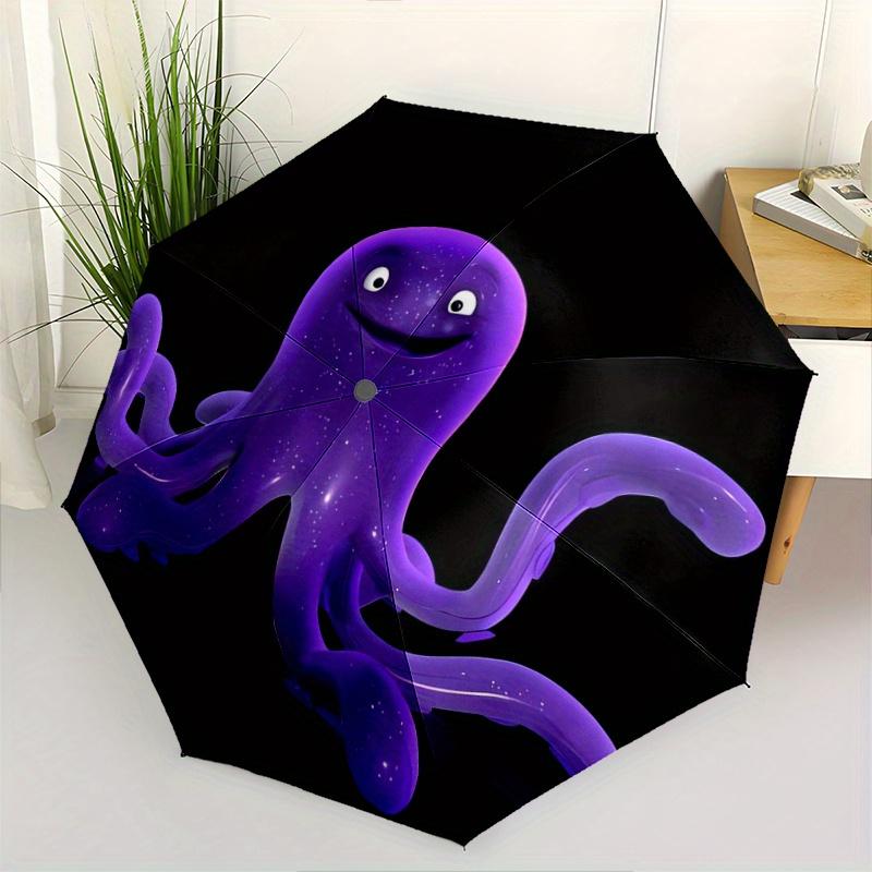

Toy Story Octopus Stretch Automatic Opening and Closing Umbrella - Lightweight 3-Fold Design, Suitable for Fans, Travel, Daily Use - Officia