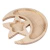 Wooden Crystal Tray Decorative Multifunctional Crystal Holder Display Dish for Stones Essential Oil Jewelry