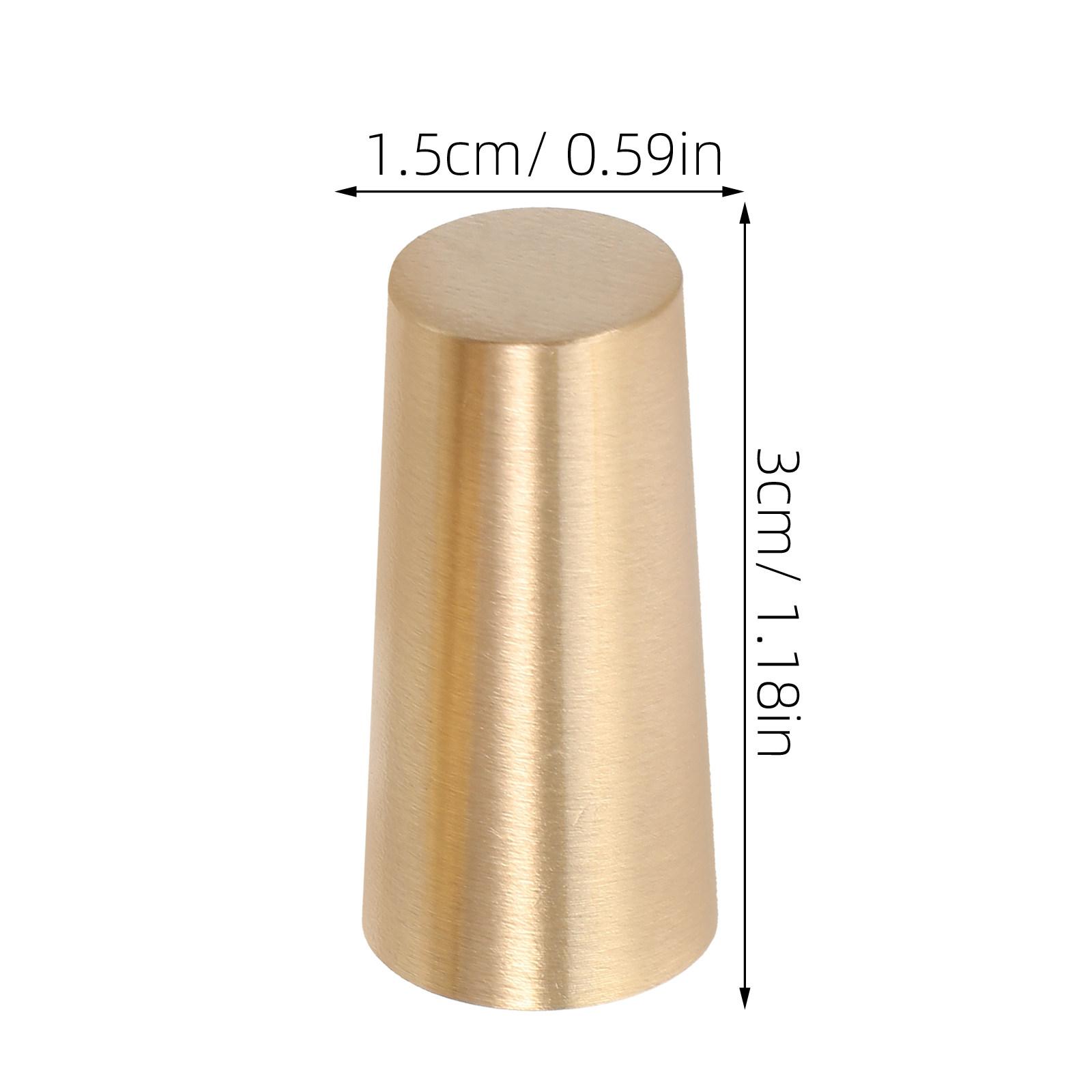 

8 шт. Латунные Аксессуары для Поделок Полированные Латунные Ножки для Подноса Стенда Разделителя Разделочной Доски Ящика для Украшений Полок Современные золотистый