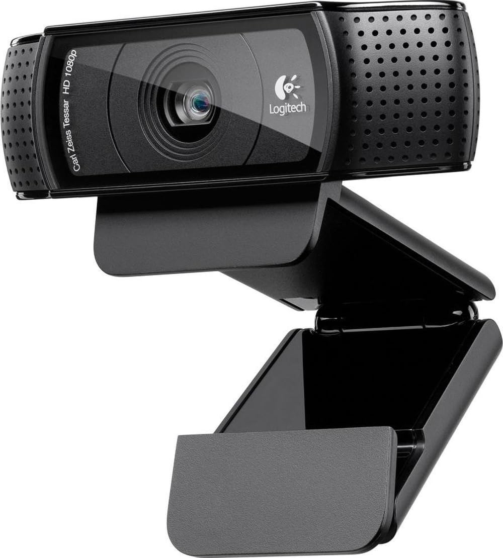 Logitech C920 HD Webcam - Full HD 1080p - 2 Mikrofone - 15 MP Fotos - Autofokus - USB 2.0 - Schwarz - Bild 14