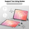 Unisex Clear Crystal Tablet Case for Xiaomi Pad 6 6Pro 5 5Pro 11 Inch with Pen Slot Transparent Back Support Auto Sleep/wake Cover