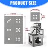 2Pcs Welding Practice Steel Plates Neat Edges Smooth Side For Novice Skill Development Block And Shape Assembly