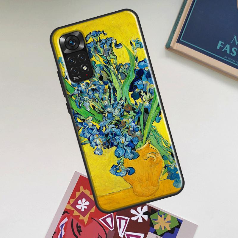 Oil Painting Van Gogh Case For Xiaomi Redmi Note 13 14 Pro 12 11 10 15 Pro Plus Redmi 15C 14C 13C 10C 12C 15 Cover