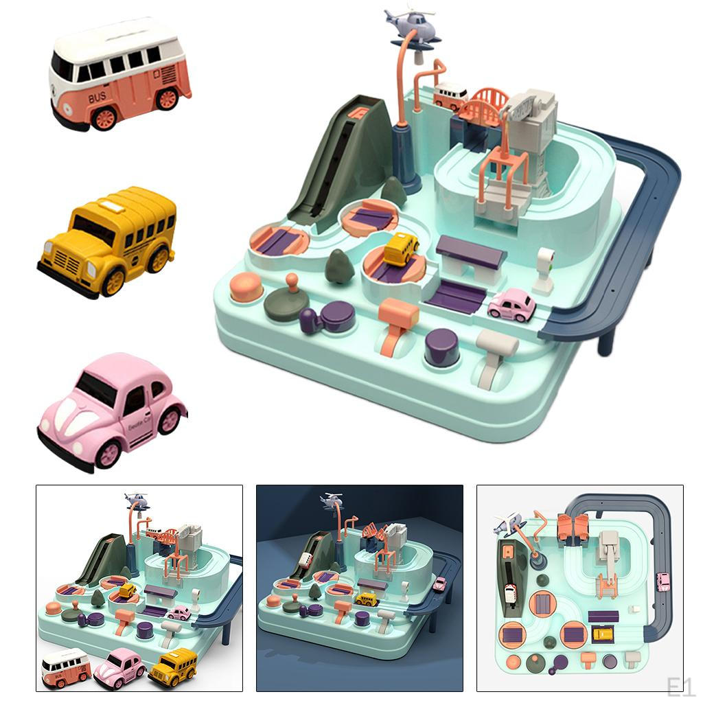 for Boys Car Model Adventure Game Mechanical Interactive Toys Preschool Educational Games Kids