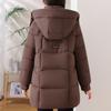 Fashion Women Winter Coats Hooded Loose Thick Warm Long Parkas Female Jackets