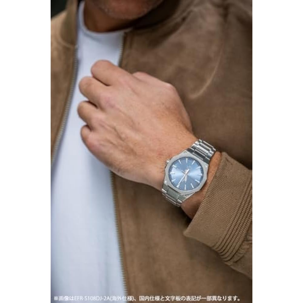 Casio] Watch Edifice [Genuine Japan] Sapphire Glass EFR-S108DJ-2AJF Men's Blue