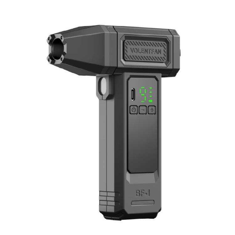 

Handheld Blower 8000mAh Battery Powered Air Dusters 9 Speed Settings LED Light For Car Drying Sofa Cleaning Camping Gear чорний