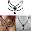 Collana Fantasy Gotica Vittoriana Medievale Con Ciondolo Geometrico Per Donne