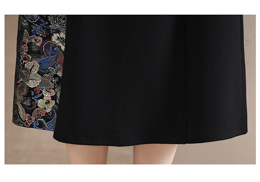 Elegant Slim-Fitting Qipao Dress for Spring and Autumn 2026