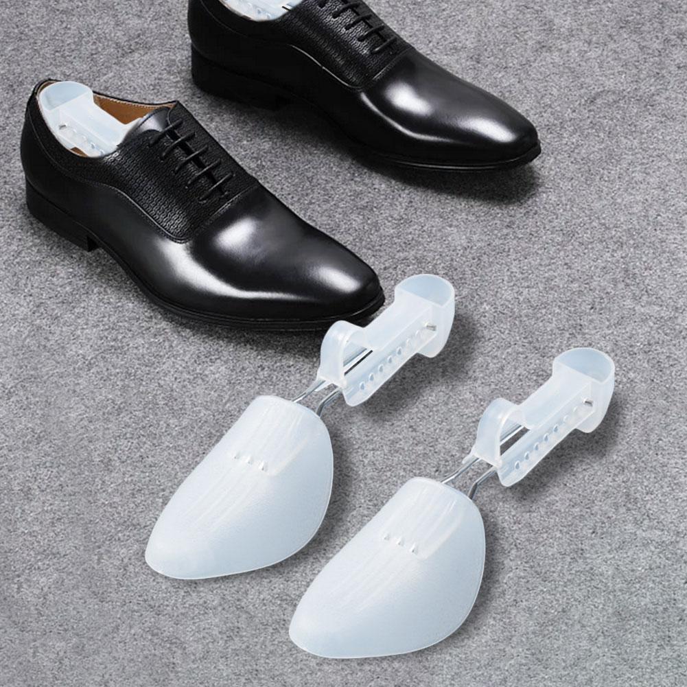 1Pair Plastic Shoe Stretcher Adjustable Portable Shoe Tree Shaper Stretchers Holder for Women Men Unisex Fashion Black Shoe Tree