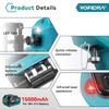 Yofidra Brushless 19mm Electric Jig Saw Infrared Laser Curve Saw Variable Speed MultiFunction Cutter For Makita 18V Battery Pin