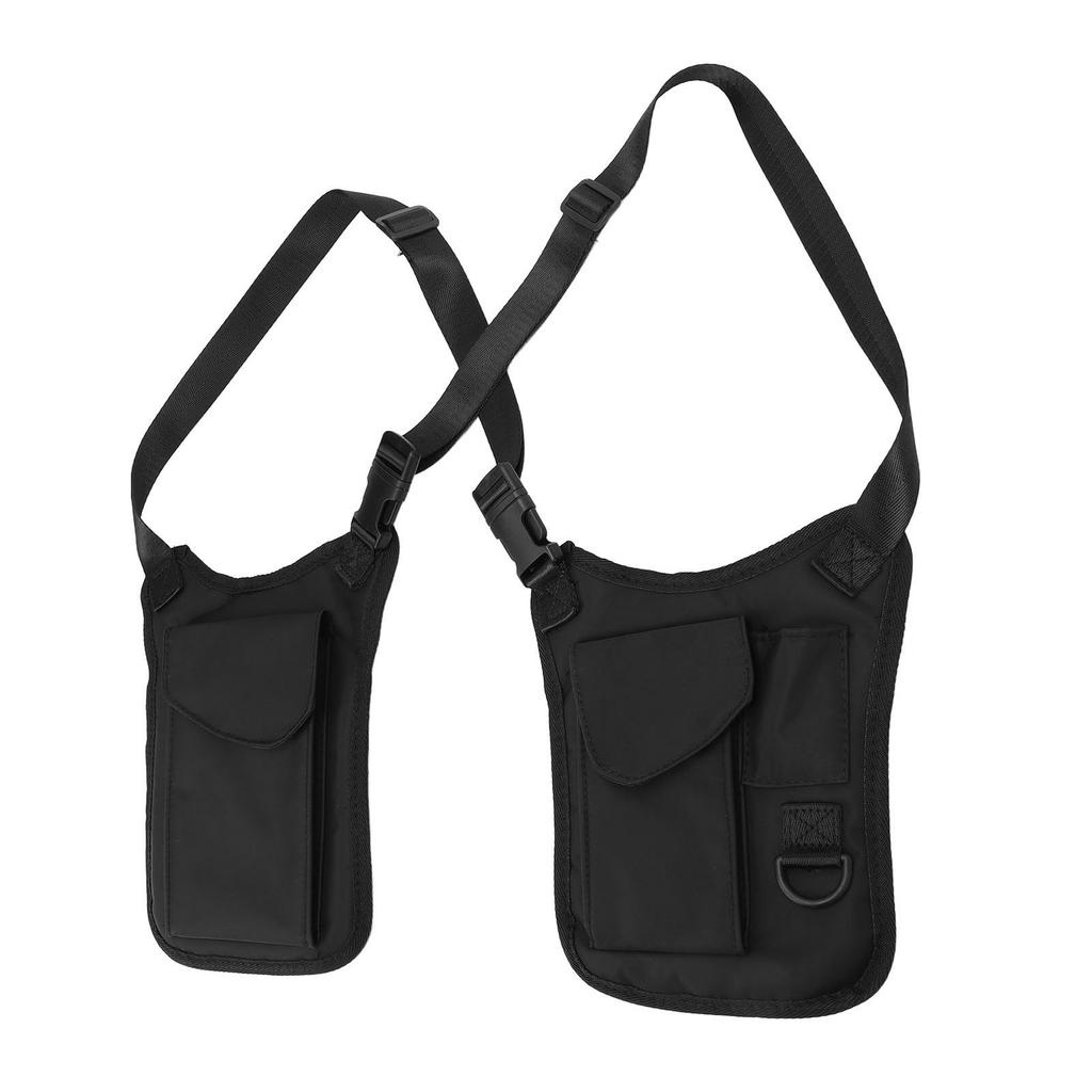 Underarm Shoulder Bag Hidden Anti Theft Adjustable Polyester Armpit Bag for Phone Keys Outdoor
