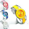 Unisex Bracelet Watch Quartz Analog Wristwatch In Vibrant Candy Colors For Everyday Style