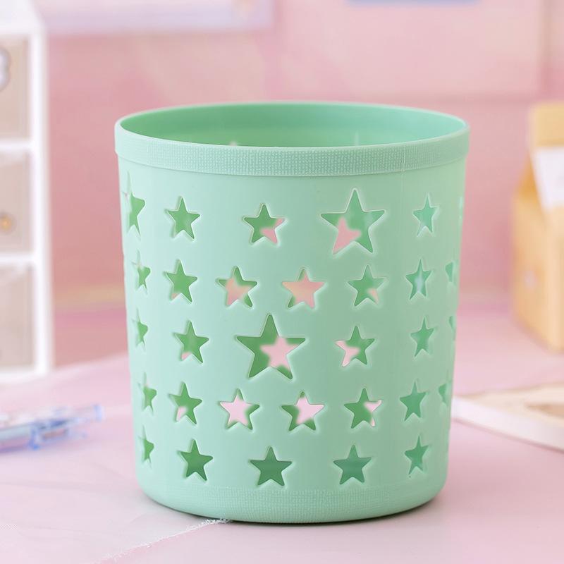 Creative Hollow Stars stojánek na tužku na tužku štětec Úložný kontejner Organizér na stůl Plastové psací potřeby Držák na tužky Kancelářské potřeby