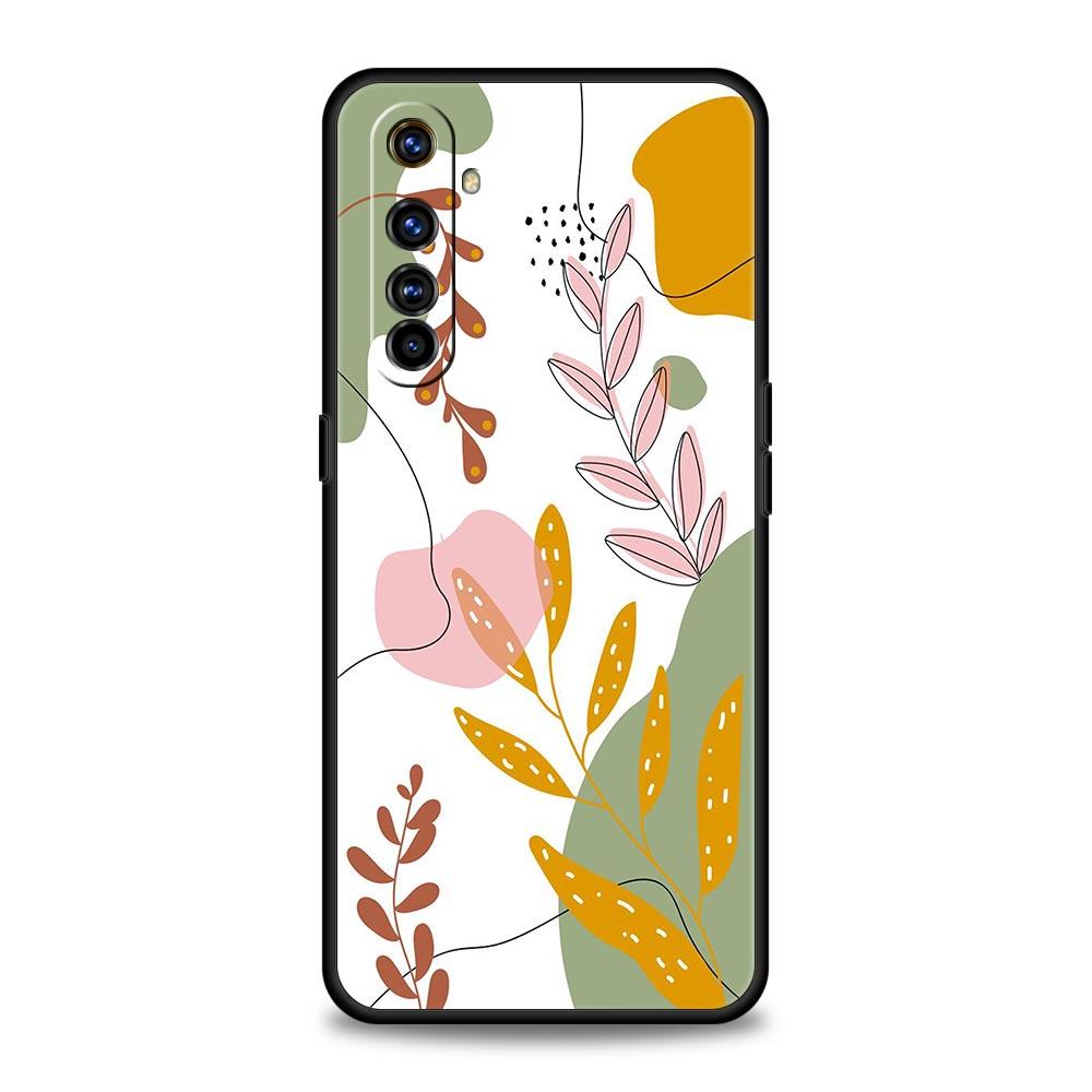 Cute Cartoon Candy Painted Phone Case For Realme 12 11 10 9 8 5G 7 6 GT5 GT3 GT2 Pro Plus C21 C11 C25 C35 GT Neo 2 3 3T 5 Cover