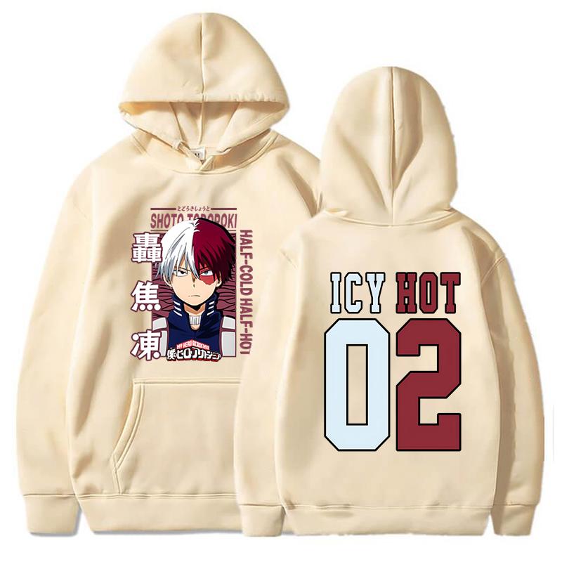 Anime My Hero Academia Midoriya Izuku Deku Hoodies Women Men Casual Pullover Personalizanime Sweatshirt Plus Size